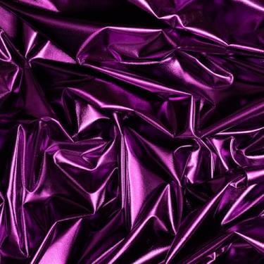 Imagem de Ice Fabrics Tecido de elastano metálico de 4 vias da The Yard 152,4 cm de largura stretch elastano brilhante rede transparente - Tecido de malha respirável para costurar vestidos, roupas esportivas