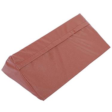 Imagem de GLOGLOW Design de Necessidades Diárias, Elevação de Pernas e Suporte para Costas, Couro PU à Prova d'água, 25x15x50cm, para Pacientes e Idosos Almofada de Espuma Em Cunha, Ergonômico