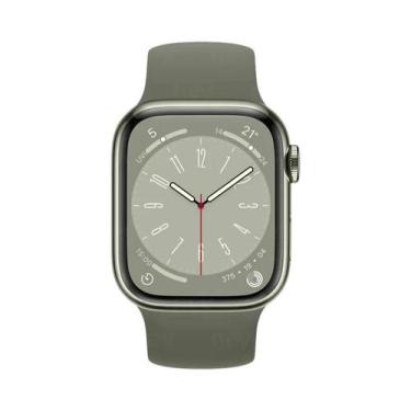 Imagem de Pulseira De Silicone Para Apple Watch 40mm 49mm 44mm 45mm 46mm 42mm 41