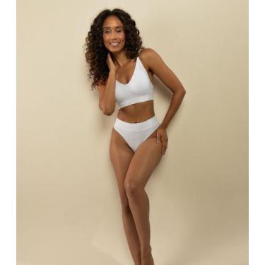 Imagem de Top Alça Fina Com Bojo Removível Basic Pro Branco, M, Branco