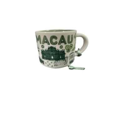 Imagem de Starbucks Caneca de café expresso de cerâmica Mini Demitasse Macau, China de 59 ml