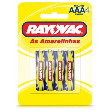 Imagem de Pilha Comum Aaa Com 4 10307 - Rayovac