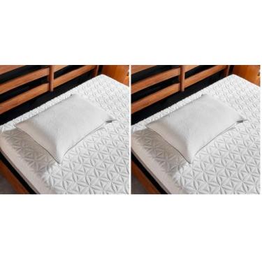 Imagem de Protetor de travesseiro Tempur-Pedic Queen, 72 x 51 cm, impermeável, p