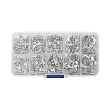 Imagem de Kit De Terminais De Latão 10 Em 1 Com 200 Peças, Conectores De Cabo, T