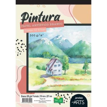 Imagem de Bloco para Educação Artística Arts Pintura A4 300g 12fls.