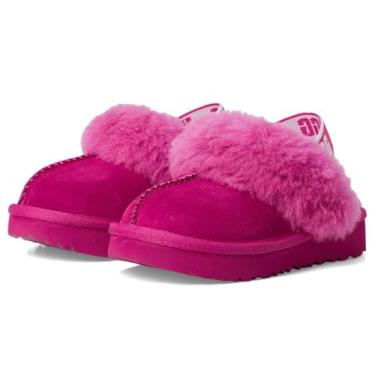 Imagem de UGG Pantufa unissex infantil T Funkette, Peônia escura, 9 Toddler