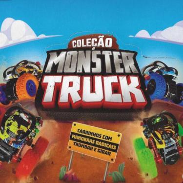 Imagem de Carrinho Monster Truck Manobras Radicais Trombar e Girar - Fampar, Rod