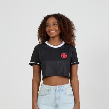 Imagem de Camisa Vasco Da Gama Cropped Grito - Feminino-Feminino