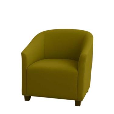 Imagem de Os apoios de braço em forma de ferradura, capa cadeira, são revestidos com gel elástico, o que facilita a instalação e garante sua fixação(OLIVA)