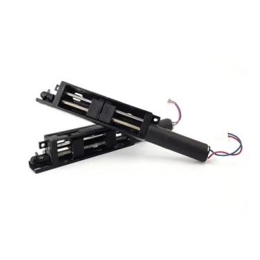 Imagem de Acionador de partida eletrônico de redução planetária de precisão de 6 mm DC 3 V-3,7 V, haste de eixo push-pull, dois parafusos, porca deslizante sem núcleo, engrenagem de arranque eletrônico