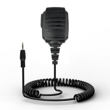Imagem de Retevis Microfone de alto-falante Walkie Talkie, IP54 à prova d'água, compatível com rádio bidirecional RB48 RB48Plus RB48Pro (1 pacote)