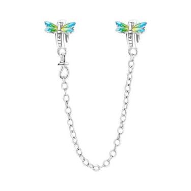 Imagem de Pingente De Cadeado De Segurança Em Prata Esterlina 925 Para Mulheres,