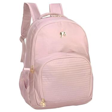Imagem de Mochila Costas Escolar Rose/Rosa Barbie Filme