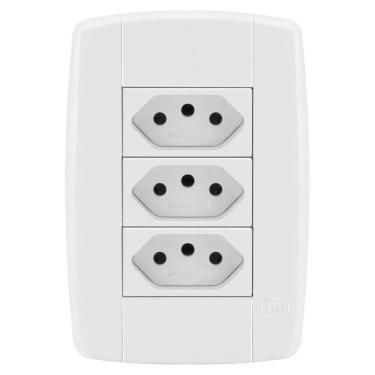 Imagem de Conjunto 3 Tomadas 20A - Ilumi Lev - 87124