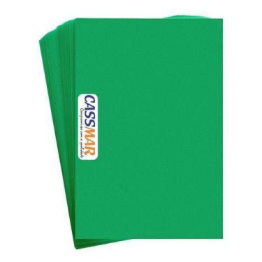Imagem de Capa Para Encadernação Verde Limão A4 Pp Couro Fundo 100 Un - Cassmar
