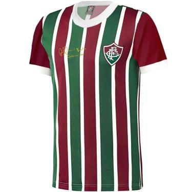 Imagem de Camisa Fluminense Retrô Ganso Masculina-Masculino
