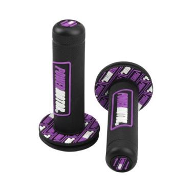 Imagem de Manopla De Borracha Em Gel Universal 7/8" 22mm Para Guidão De Moto, Fr