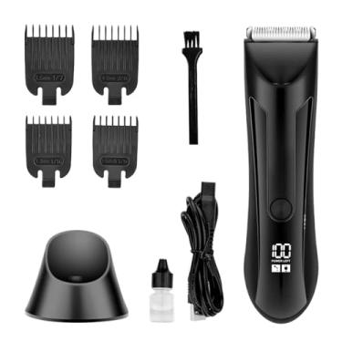 Imagem de Aparador de barba | Aparadores de cabelo sem fio | Ferramenta de barbear de precisão para cuidados com o rosto e nariz e bigode