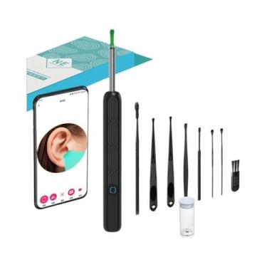 Imagem de Câmera HD Sem Fio Para Limpeza De Ouvido Com Luzes LED, Kit De Remoção