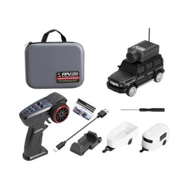 Imagem de Mini Carro RC Em Escala 1/64 Com Câmera HD FPV E Giroscópio, Brinquedo