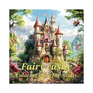 Imagem de Livro De Colorir Para Adultos 20 Páginas Desenhos Com Tema Paisagístic