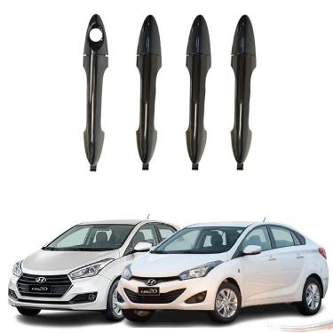 Imagem de Kit Completo 4 Maçaneta Externa Hb20 Hb20s Hb20x De 12 A 19