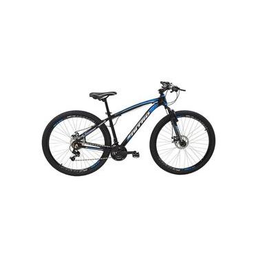 Imagem de Bicicleta Polimet MTB Nitro Câmbio Shimano Quadro em Alumínio 17/Aro 29/21 Velocidades Preto/Azul 7162