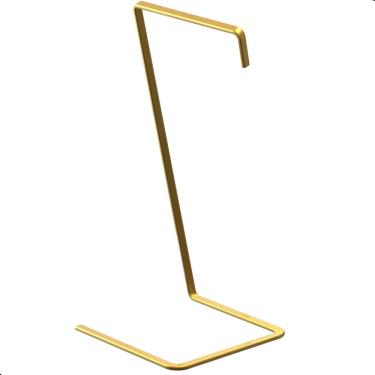 Imagem de Porta Toalha de Rosto Banheiro Lavabo Bancada Dourado Yiwu