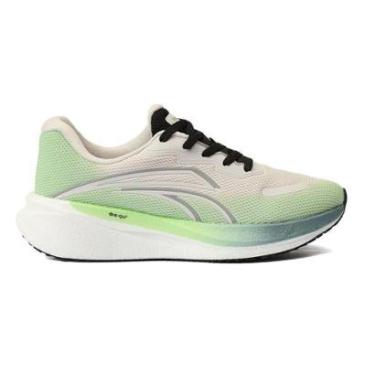 Imagem de Tênis de Treino  Cinza e Verde Feminino-Feminino