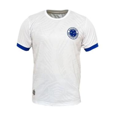 Imagem de Camisa Cruzeiro Classic Retrômania Branca - Masculino, G, Branco