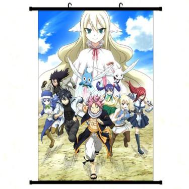 Imagem de Pôster de decoração de parede Fairy Tail Lucy Heartfilia 40x60cm - yiw