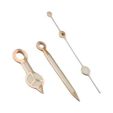 Imagem de Ponteiros De Relógio Luminosos Verdes Para Movimento Automático NH35 N