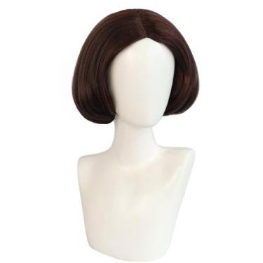 Imagem de Peruca de cosplay, neve, fantasia de anime, festa de Halloween - yiwei