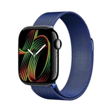 Imagem de Pulseira Milanesa Para Apple Watch Compatível Com Ultra Series 1 2 3 4