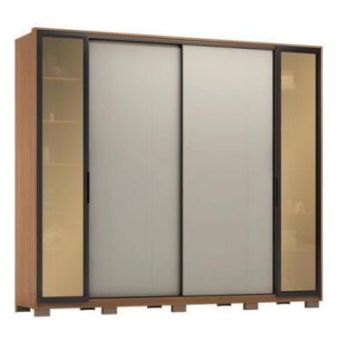 Imagem de Guarda Roupa Casal Laredo D44910KPE Amêndola Touch Nude Prime Flex com