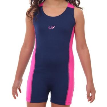 Imagem de Macaquinho De Natação Infantil Helanca Com Detalhe Hammerhead-Feminino