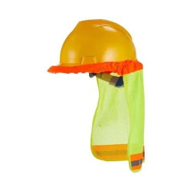 Imagem de Kit De Proteção Solar Para Capacete De Segurança Refletivo Com Proteto