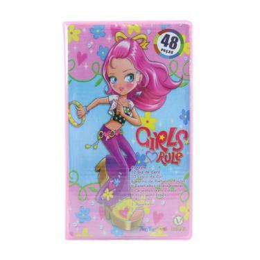 Imagem de Estojo maleta escolar com 48 peças inmetro - Union Oceano, Pandeiro