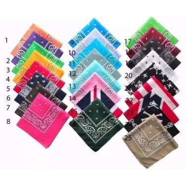 Imagem de Lenço Bandana Varias Estampas Rock Fitness Sports Ref: 239 - Stylestor