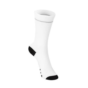 Imagem de Meias Cano Longo Poliamida Academia Corrida Treino Esportes - Cia da M