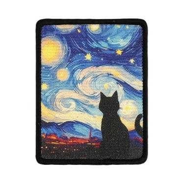 Imagem de Arranhador De Parede Interno Para Gatos Com Tapete, Tecido Macio Duráv