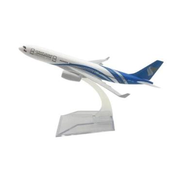 Imagem de Modelo De Avião De Metal Fundido Série A330 De 16CM, Brinquedo De Aviã