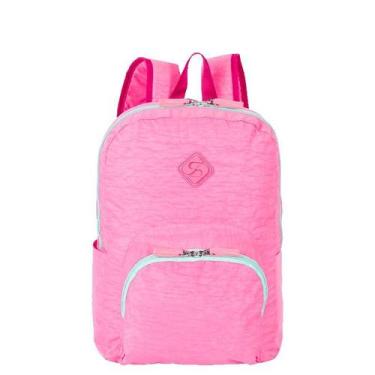 Imagem de Mochila Sestini Happy Crinkle 2 Double Rosa - Pink, Rosa
