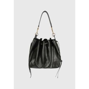 Imagem de Bolsa Grande Hazel Couro Preta Schutz-Feminino