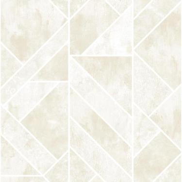 Imagem de Papel de Parede Colorkey  geométrico BEGE/CREME- Col1006- Rolo Fechado