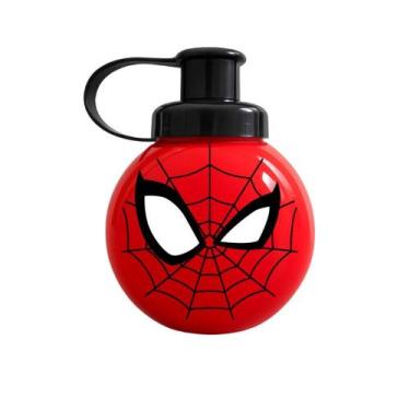 Imagem de Garrafa Infantil Bola Lembrancinha Squeeze Decorada 250ml - - INJETEMP