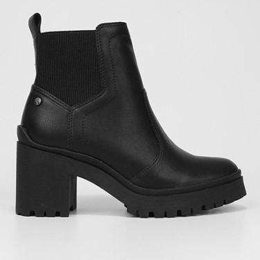 Imagem de Bota Chelsea Ramarim Salto Médio Tratorada Feminina-Feminino
