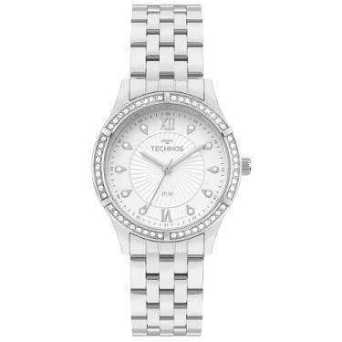 Imagem de Relógio Technos Feminino Boutique Prata - 2036NCB/1K