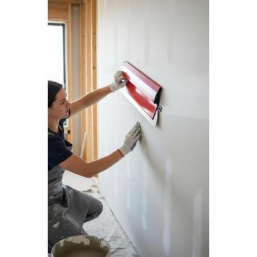 Imagem de Desempenadeira Inox 60cm: Acabamento Perfeito Massa Corrida - Congratu