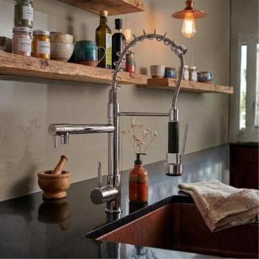 Imagem de Torneira Lopazzi Gourmet Cozinha Monocomando Pia